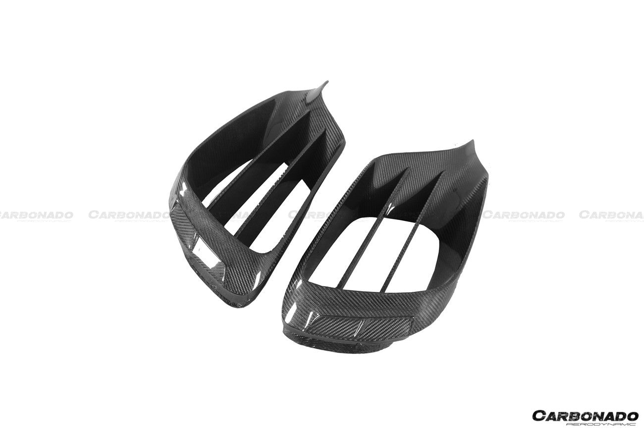 2017 - 2020 Mercedes Benz S63 W222 Sedan MSY Style Front Bumper Vents